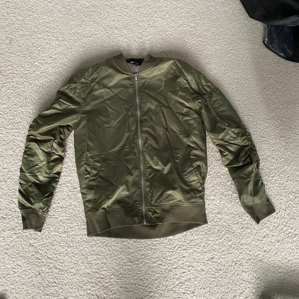 Jackson Olive Green Bomber Jacket Men’s Size S